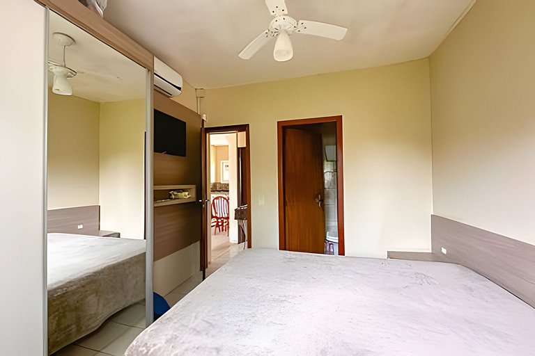 Lindo apartamento a 80m da praia - Apto. 2