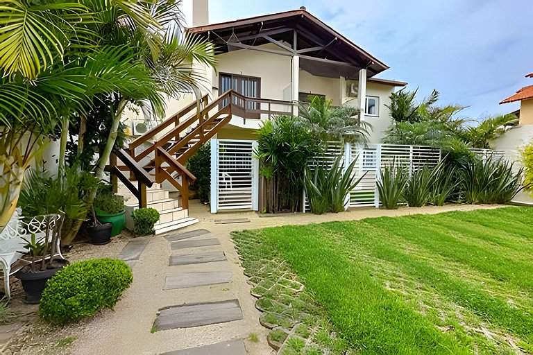 Apartamento 1, térreo p/ 5 pessoas, a 80m da praia