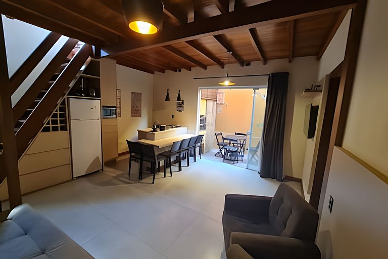 Loft.2 Espetacular na beira-mar