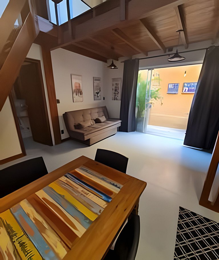 Loft.2 Espetacular na beira-mar