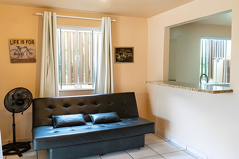 Ap Térreo com pátio top até 8 pessoas – Apto 7