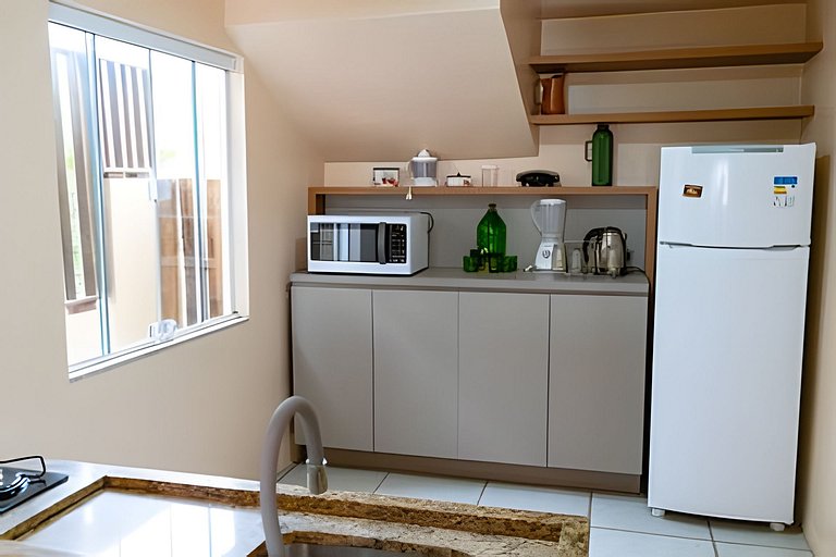 Ap Térreo com pátio top até 8 pessoas – Apto 7