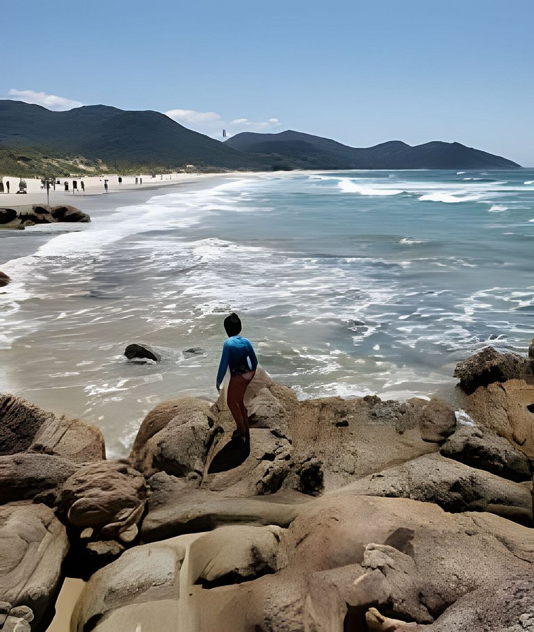 Ótimo apartamento a poucos metros do mar - Apto 5
