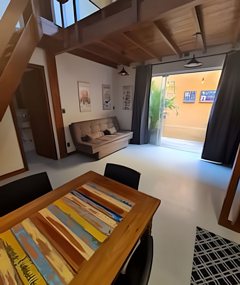 Loft.2 Espetacular na beira-mar