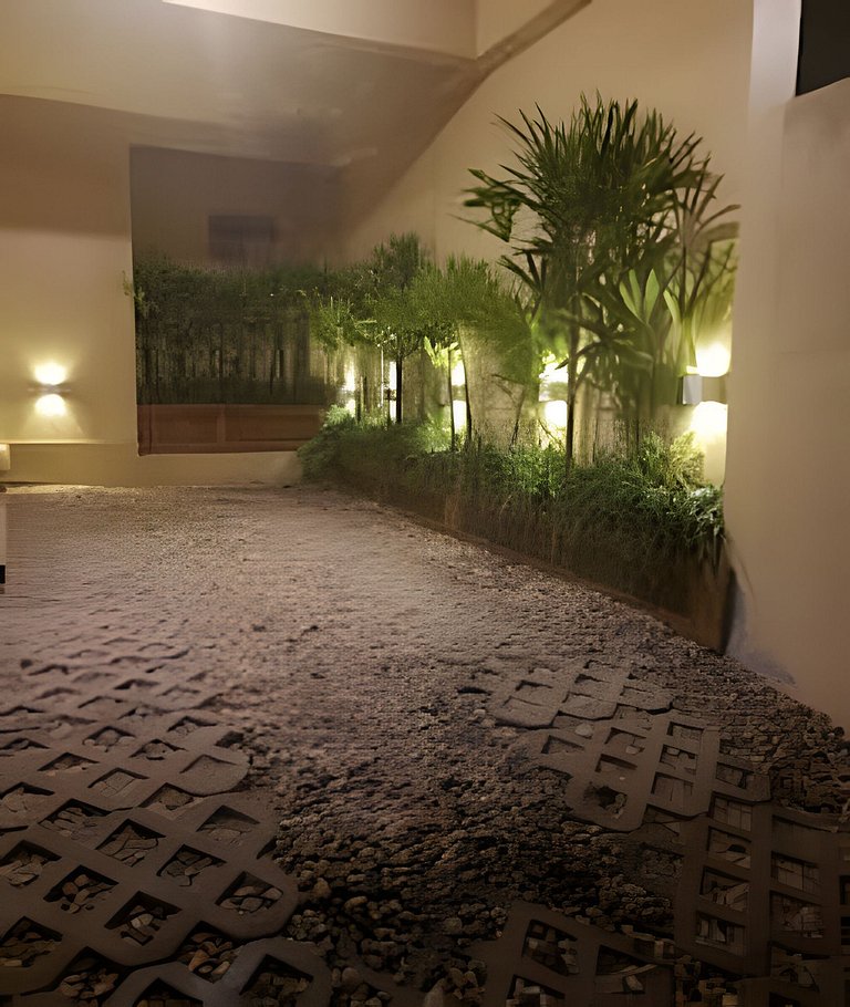 Ap Térreo com pátio top até 8 pessoas – Apto 7