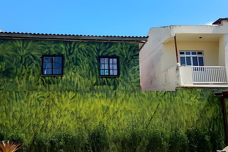 Ap Térreo com pátio top até 8 pessoas – Apto 7