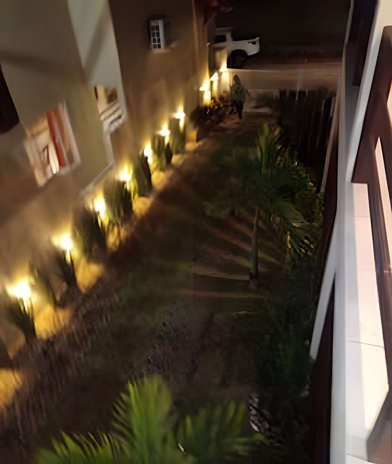 Ap Térreo com pátio top até 8 pessoas – Apto 7