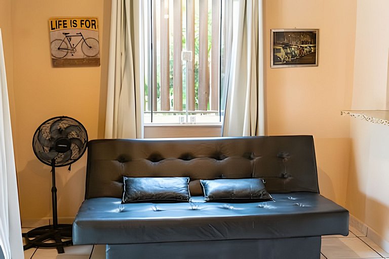 Ap Térreo com pátio top até 8 pessoas – Apto 7