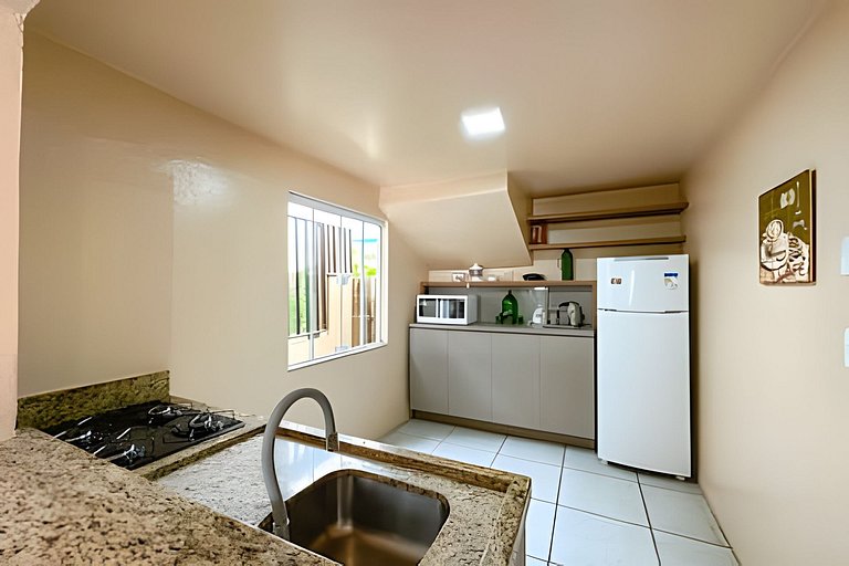 Ap Térreo com pátio top até 8 pessoas – Apto 7