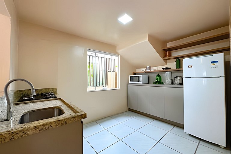 Ap Térreo com pátio top até 8 pessoas – Apto 7