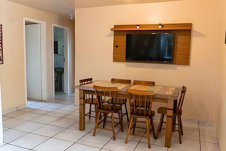 Ap Térreo com pátio top até 8 pessoas – Apto 7