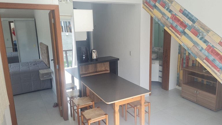 Apartamento 18, térreo, a 300m da praia